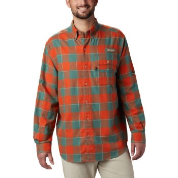 Pánské Košile Columbia PHG Sharptail Flannel Oranžové NUTJRM295